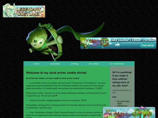 windarcher/wa love letters screenshot