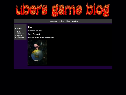 blog screenshot