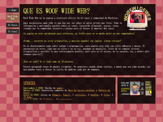 info screenshot