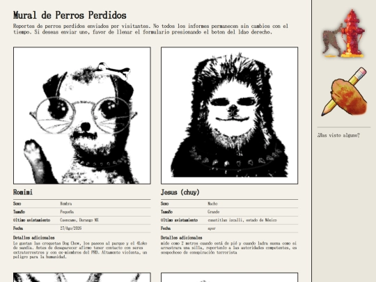 lostdog/dogwall screenshot