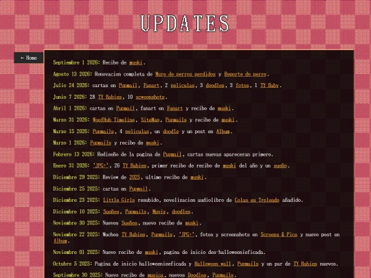 updates screenshot