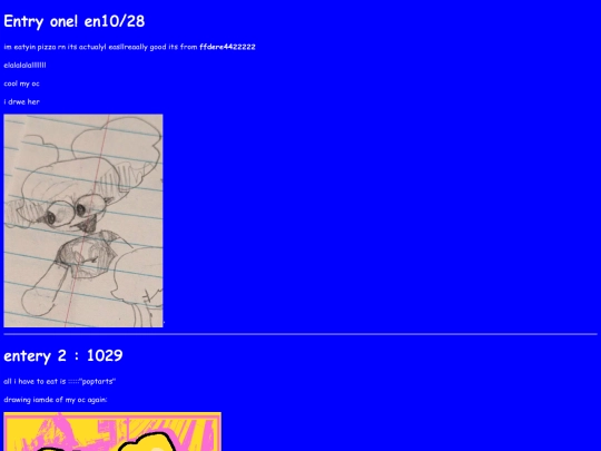 blog screenshot