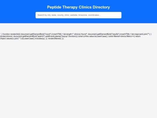 peptide-therapy-directory screenshot