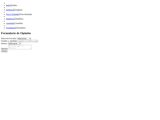 ProyectoLenguajes/FormularioRugby screenshot