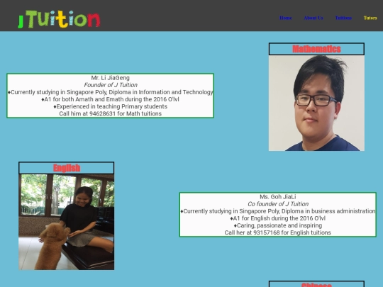 tutors screenshot