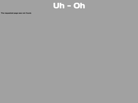 not_found screenshot