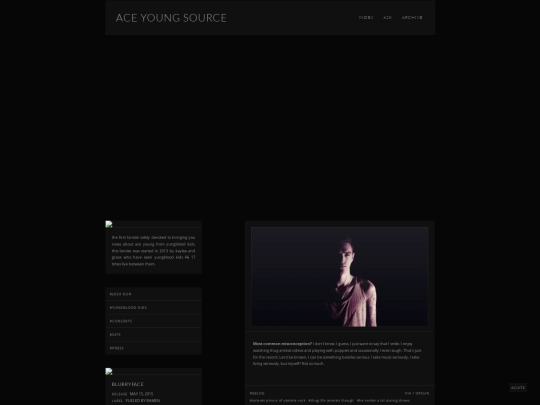fansite screenshot
