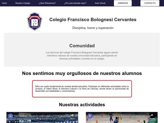 Comunidad/comunidad screenshot