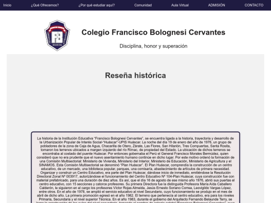 Nuestro colegio/Nuestro colegio screenshot
