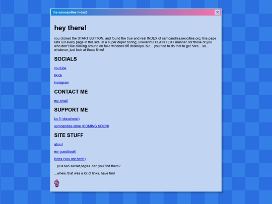 trueandrealindex screenshot