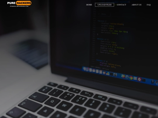 web/upload screenshot