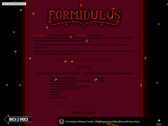 formidulus/main screenshot