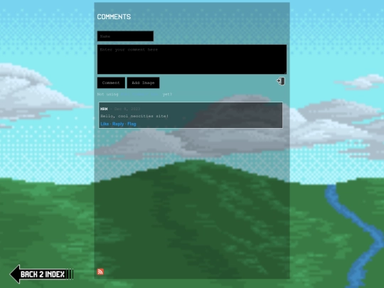 guestbook screenshot