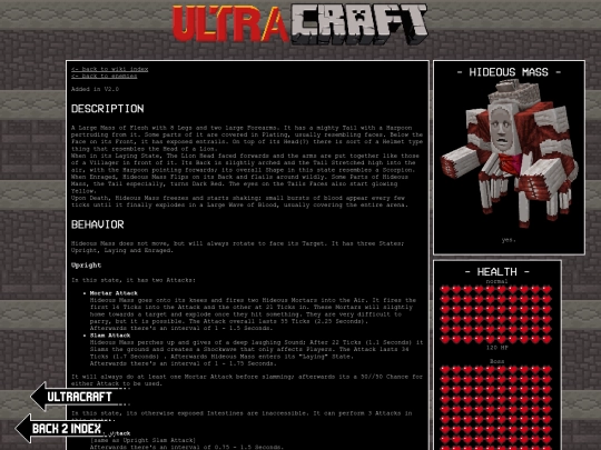 ultracraft/wiki/enemies/hideous-mass screenshot