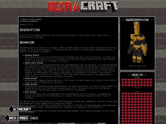 ultracraft/wiki/enemies/swordsmachine screenshot