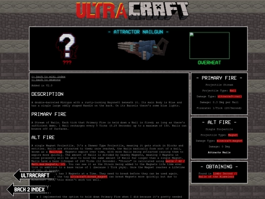 ultracraft/wiki/weapons/attractor-nailgun screenshot