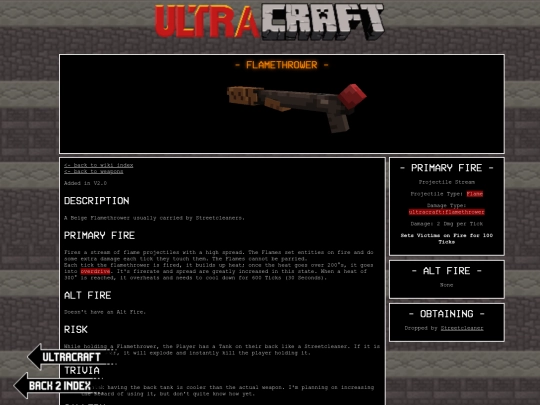 ultracraft/wiki/weapons/flamethrower screenshot