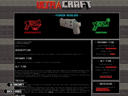 ultracraft/wiki/weapons/piercer screenshot