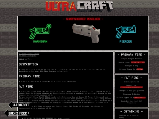 ultracraft/wiki/weapons/sharpshooter screenshot