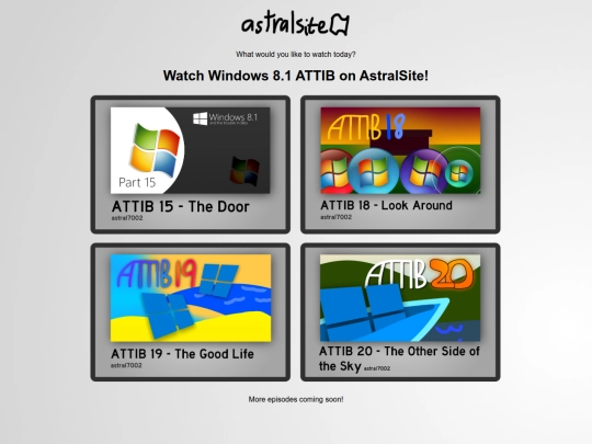 astralsite-attib screenshot