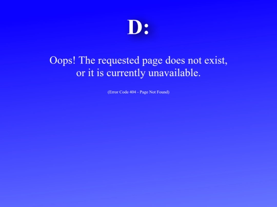 not_found screenshot