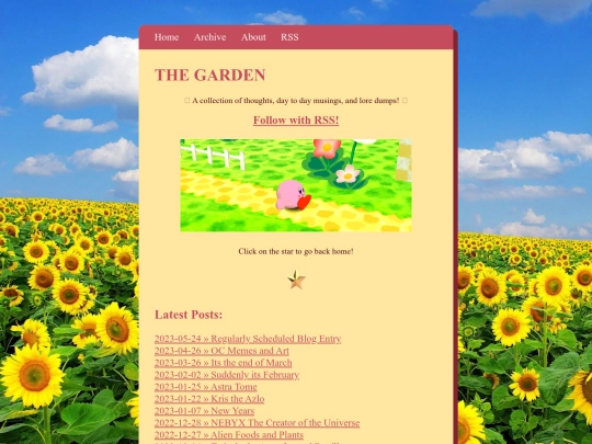 blog screenshot