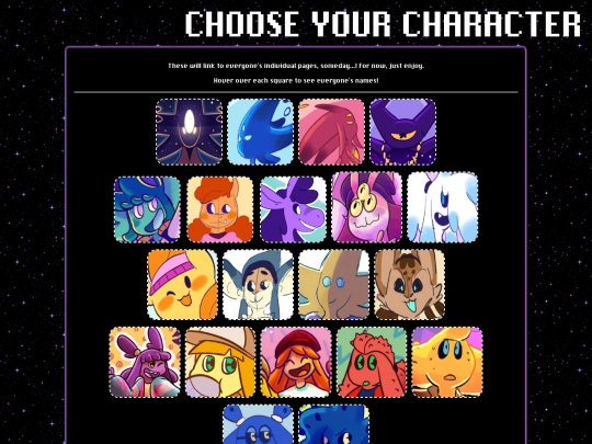 characters/characters screenshot
