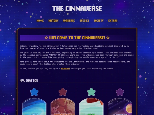 cinnaverse/home screenshot