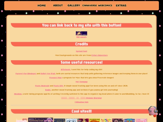 extras screenshot