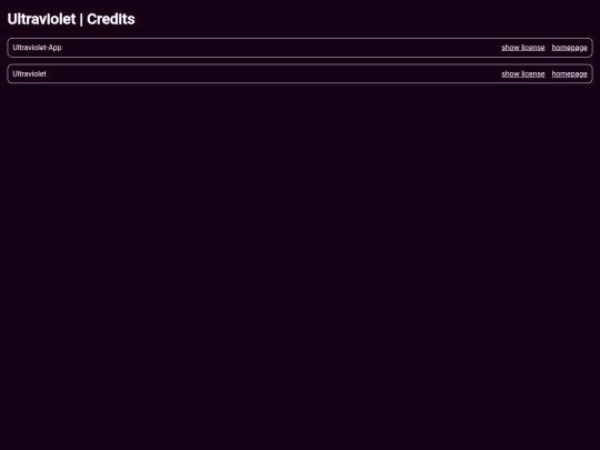 credits screenshot