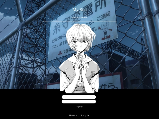 login screenshot