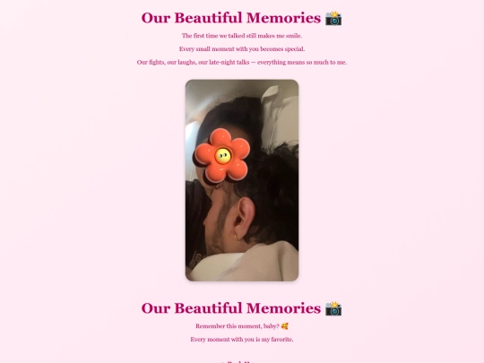 memories screenshot