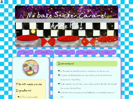 Recipez/SnickerCaramelPie screenshot