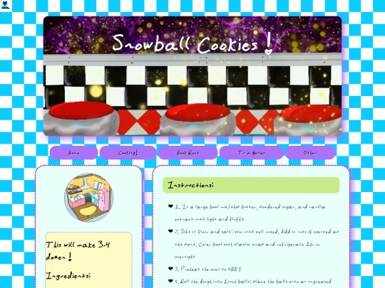 Recipez/SnowballCookie screenshot
