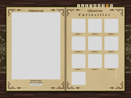 curiosities screenshot