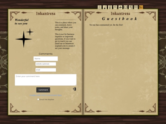 guest-book screenshot