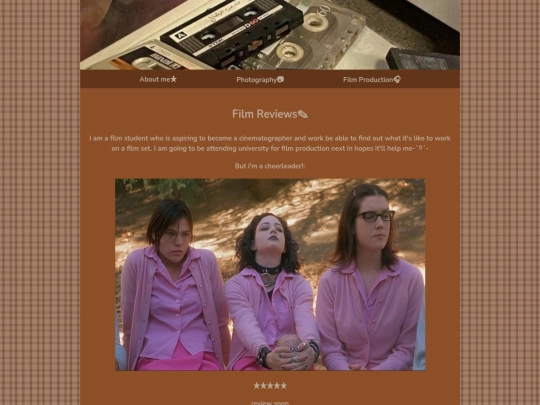 FilmReviews screenshot