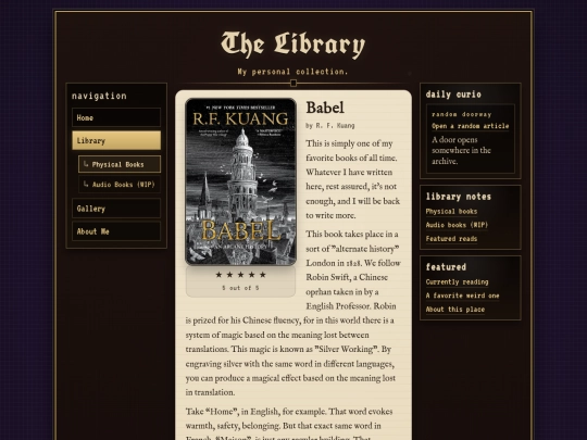 books/babel screenshot