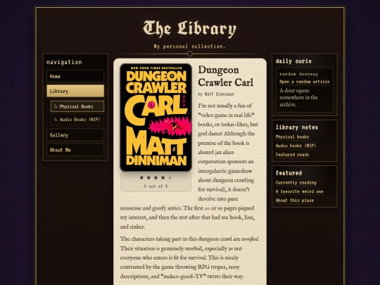 books/dungeon-crawler-carl screenshot