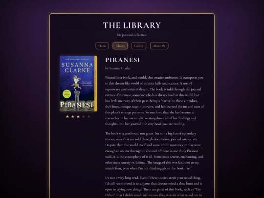 books/piranesi screenshot