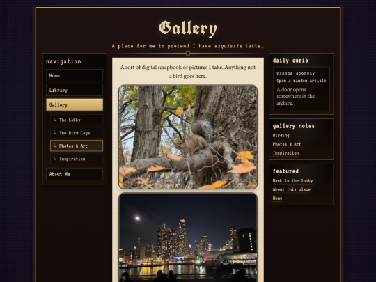 gallery/photos-and-art screenshot