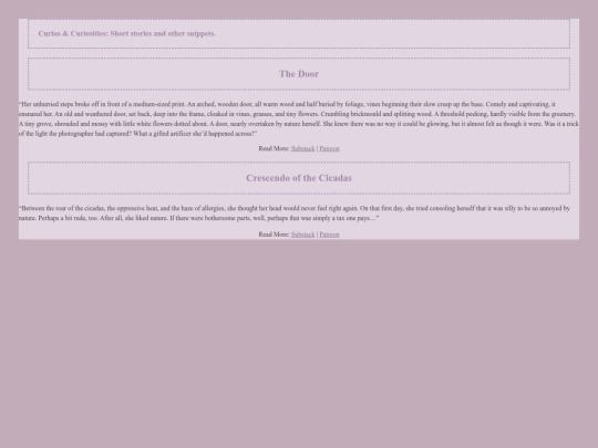 curios screenshot