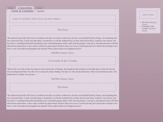 curiosandcuriosities screenshot