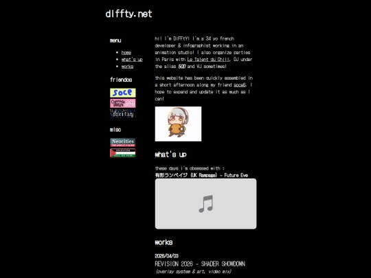 index screenshot