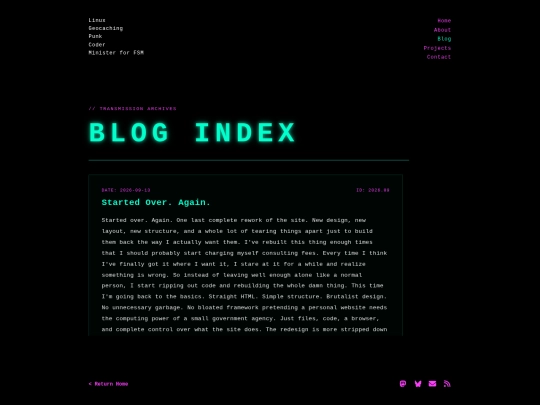 blog screenshot