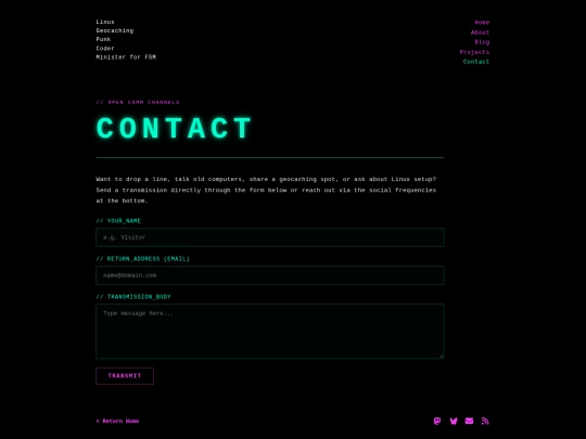 contact screenshot