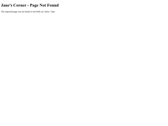 not_found screenshot