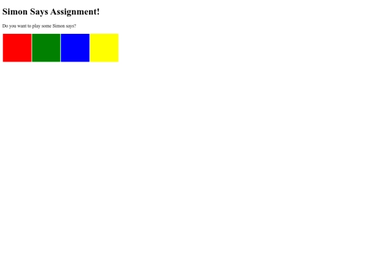 simonsays screenshot