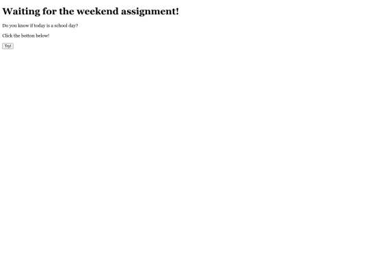 waitforweekend screenshot