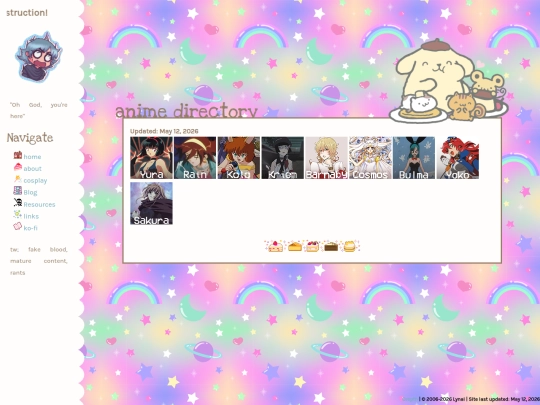 pages/anime screenshot